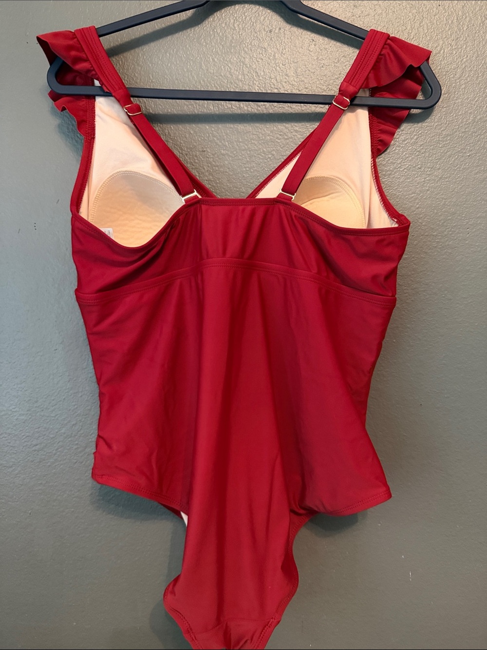 Kona Sol Ruffled Ruched One Piece - Picture 6 of 9